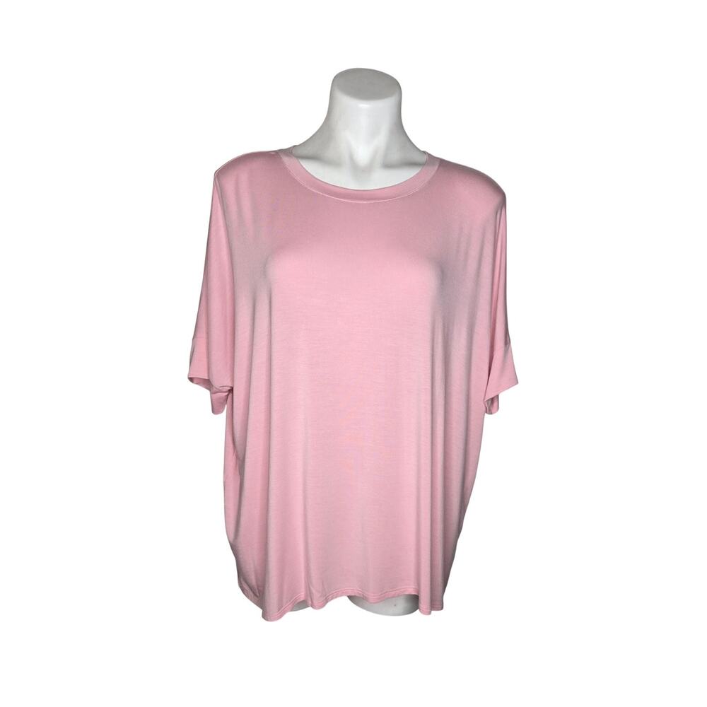 AGNES & DORA Stretchy Oversized Tee Baby Pink Size 8